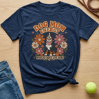 Navy t-shirt with "Dog Mom Energy" and "Spoiled Dogs Live Here" text and a Bernese Mountain Dog.