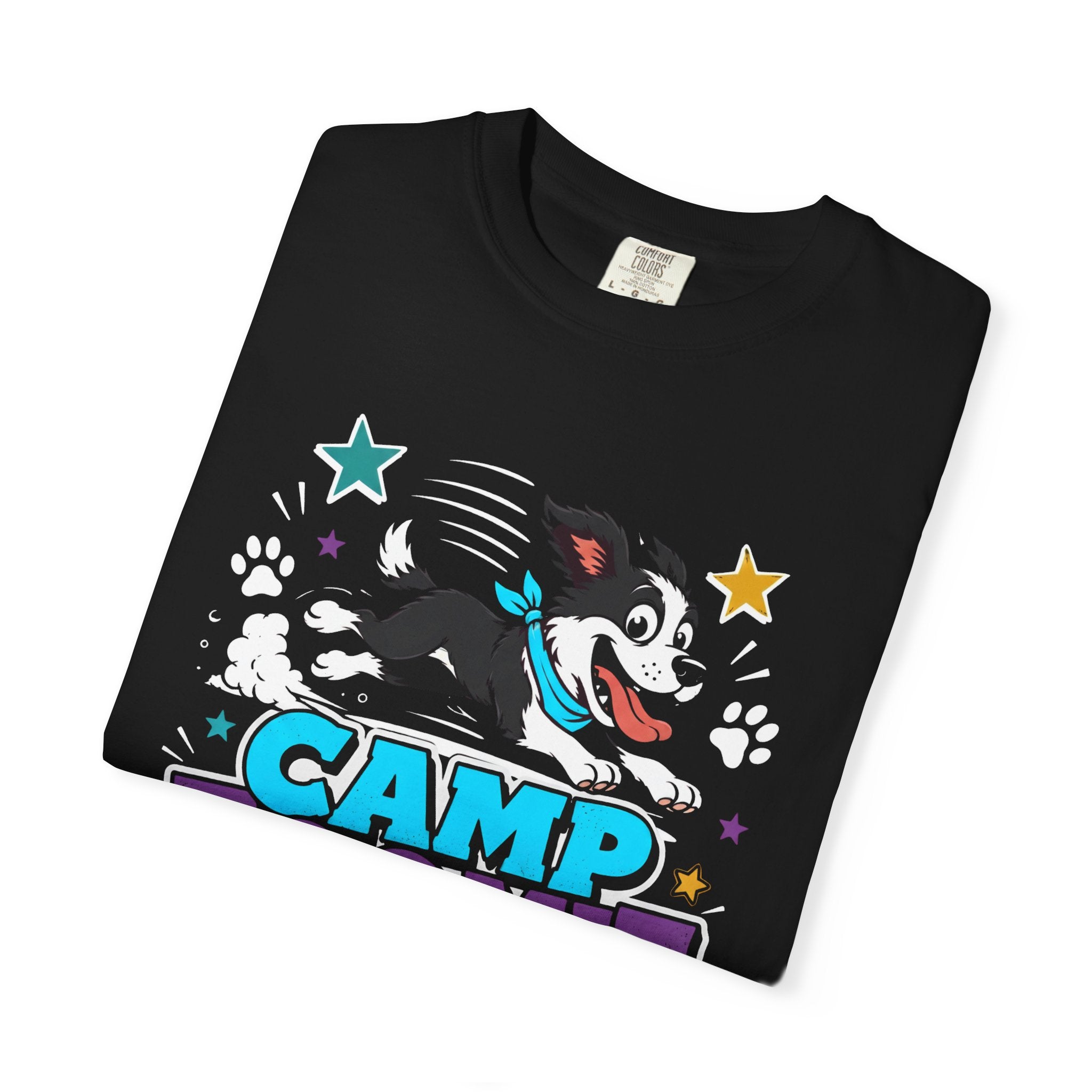 Camp Zoomie T-Shirt — Retro Puppy Camp Graphic Tee