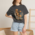 Golden Retriever Mountain Adventure T-Shirt