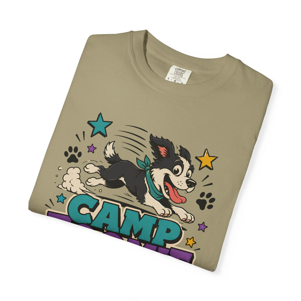 Camp Zoomie T-Shirt — Retro Puppy Camp Graphic Tee