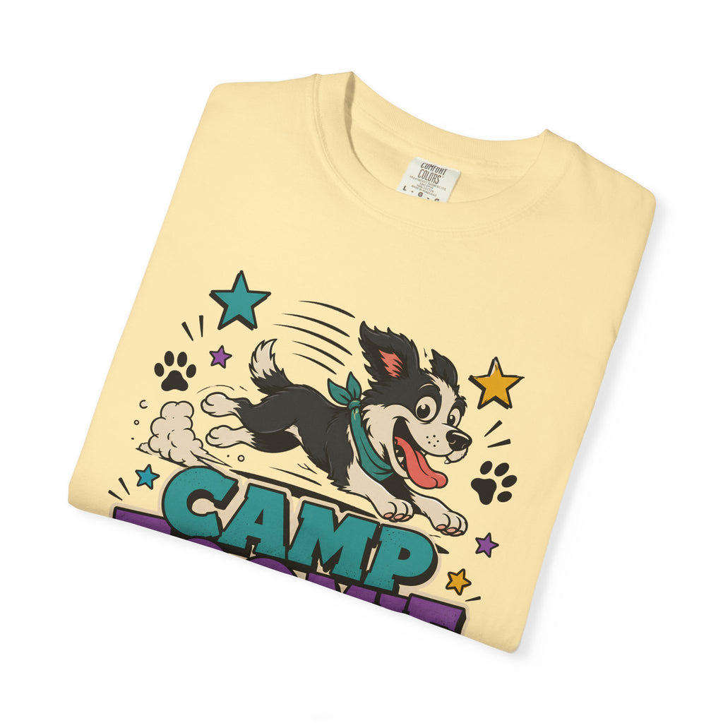 Camp Zoomie T-Shirt — Retro Puppy Camp Graphic Tee
