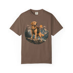 Golden Retriever Mountain Adventure T-Shirt