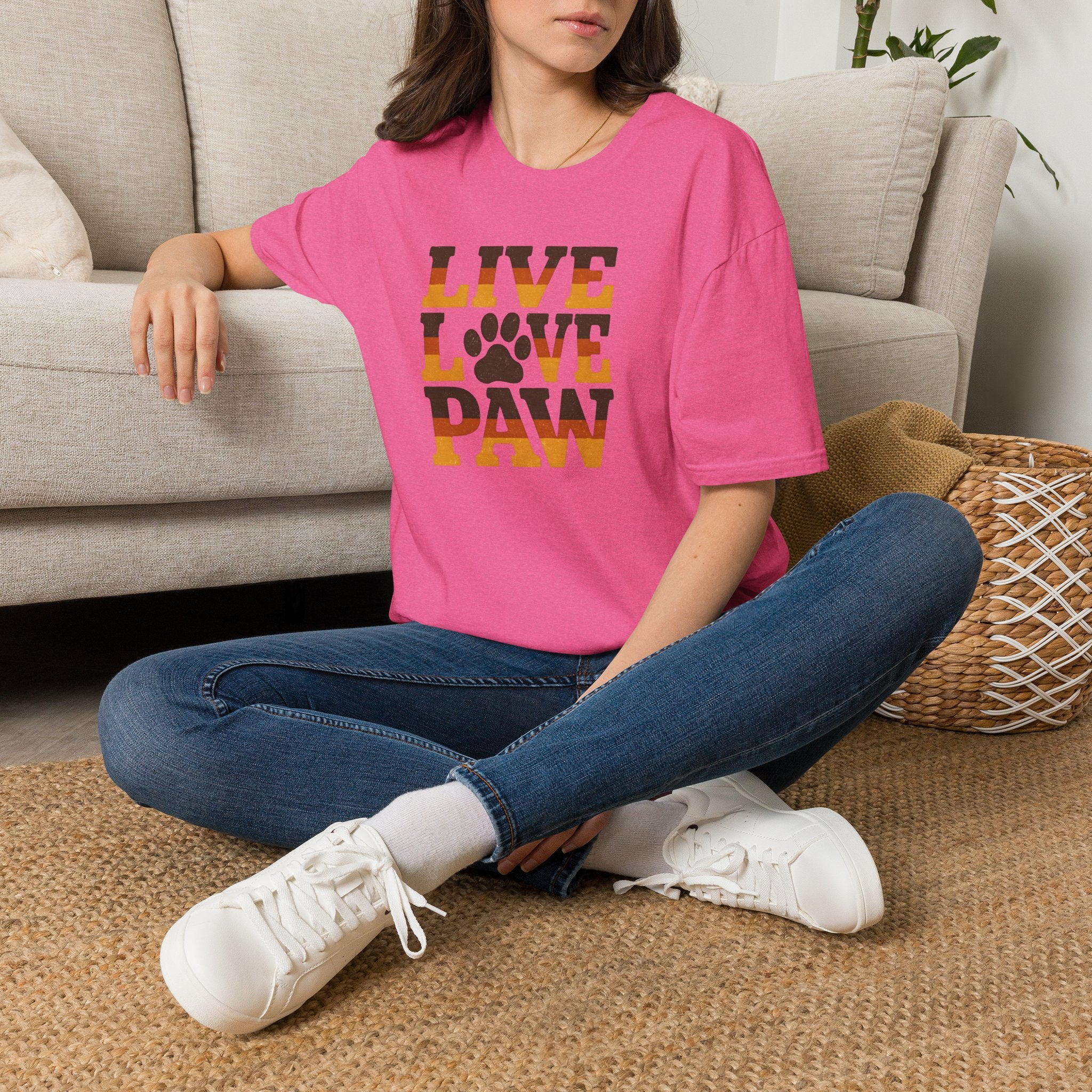 Copy of Copy of Live Love Paw T-Shirt