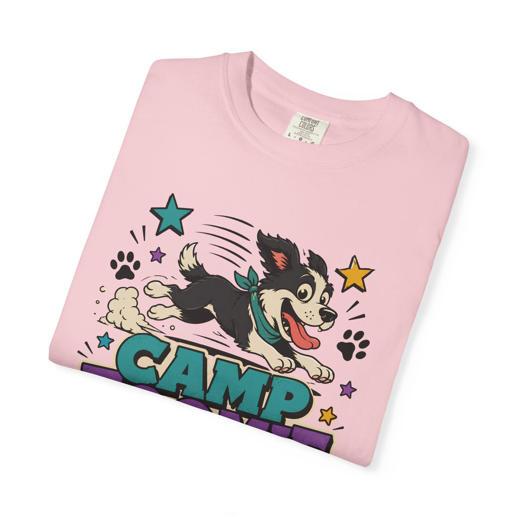 Camp Zoomie T-Shirt — Retro Puppy Camp Graphic Tee