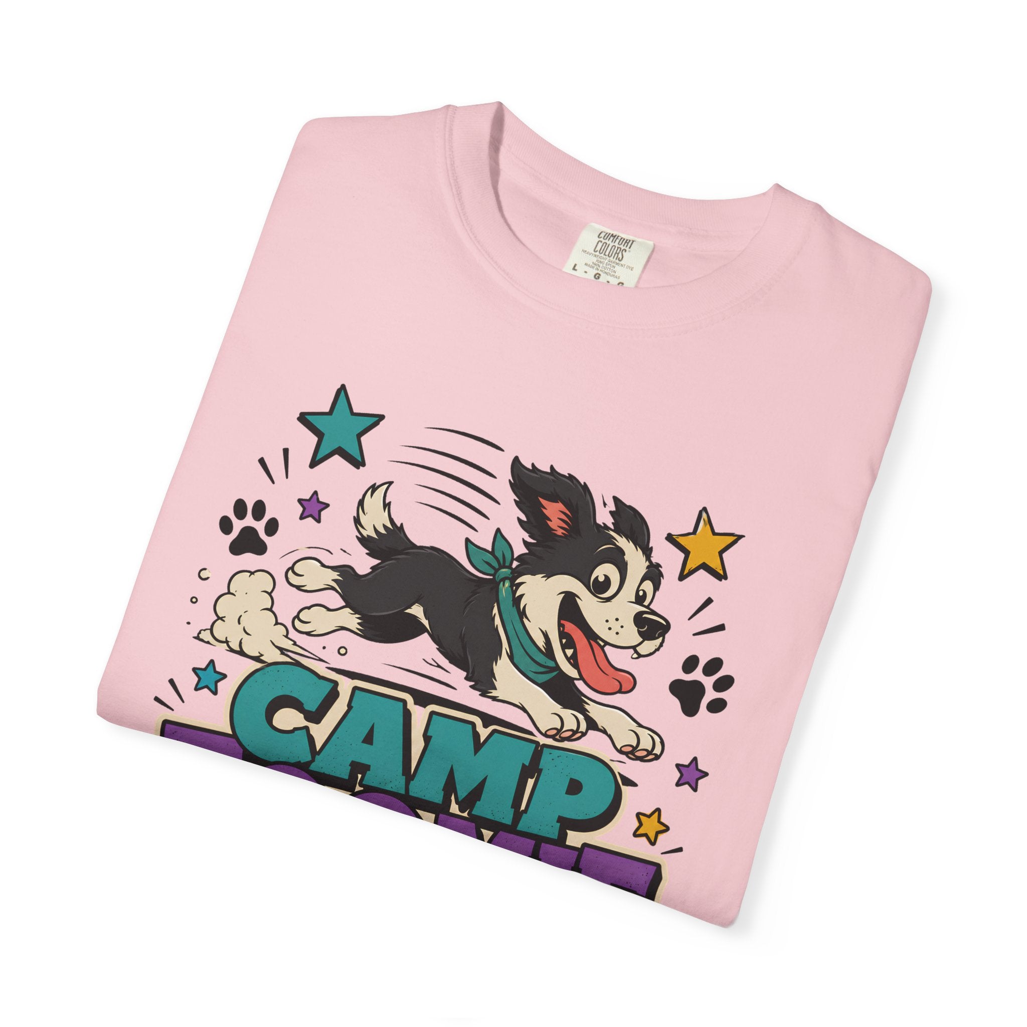 Camp Zoomie T-Shirt — Retro Puppy Camp Graphic Tee