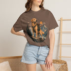 Golden Retriever Mountain Adventure T-Shirt