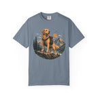 Golden Retriever Mountain Adventure T-Shirt