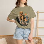 Golden Retriever Mountain Adventure T-Shirt