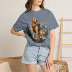 Golden Retriever Mountain Adventure T-Shirt
