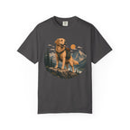 Golden Retriever Mountain Adventure T-Shirt