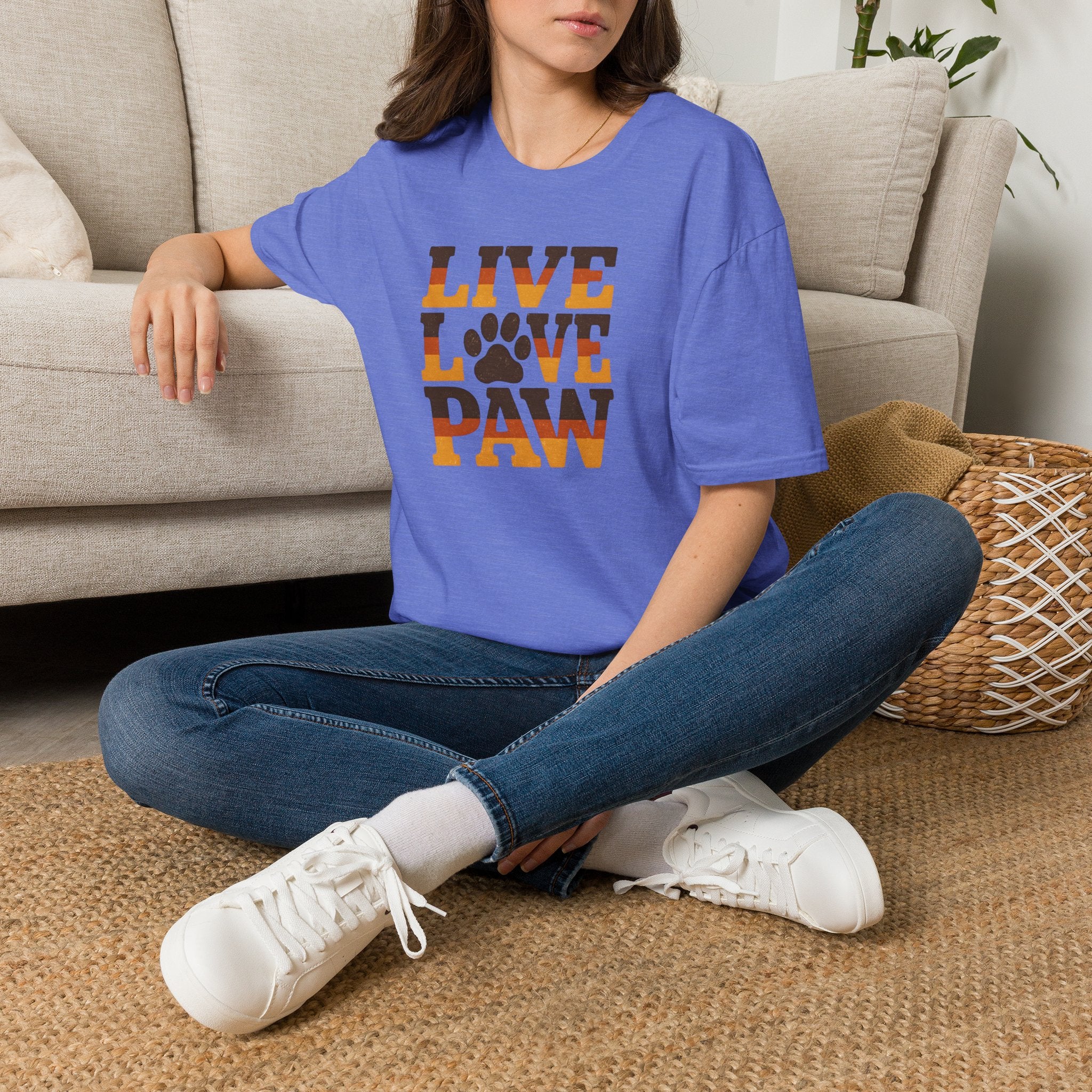 Copy of Copy of Live Love Paw T-Shirt