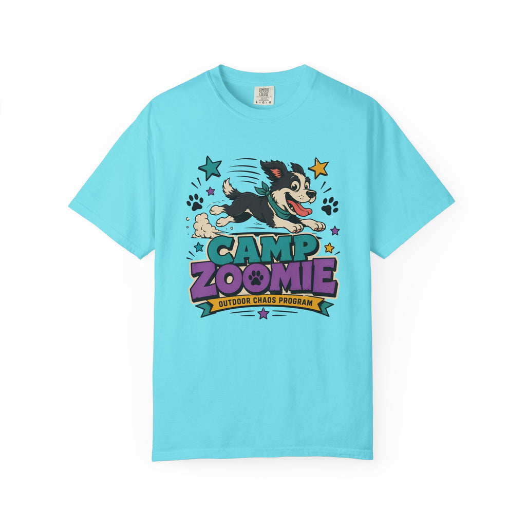 Camp Zoomie T-Shirt — Retro Puppy Camp Graphic Tee
