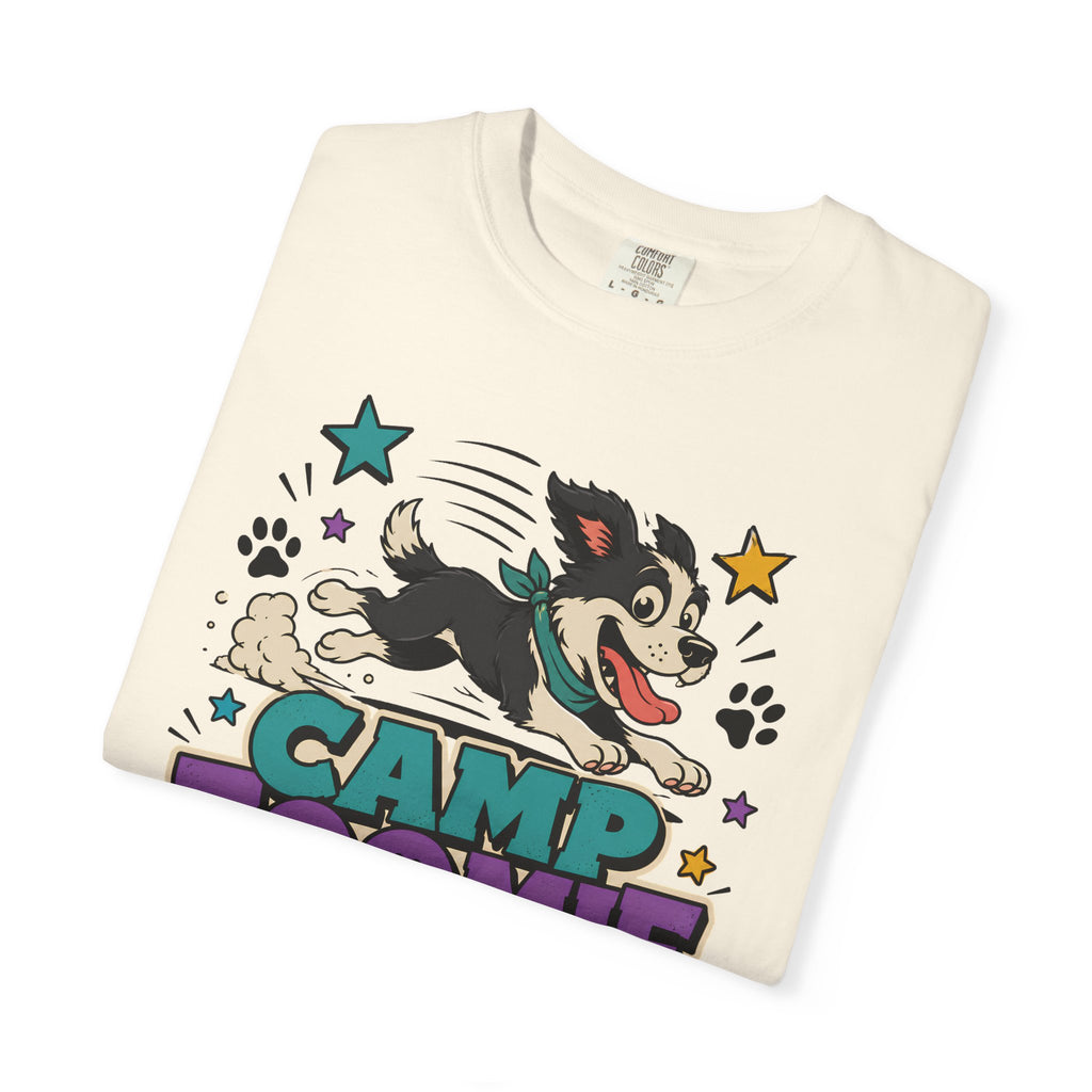 07-29 - Camp Zoomie Graphic T-Shirt — Vintage Dog Camper Tee